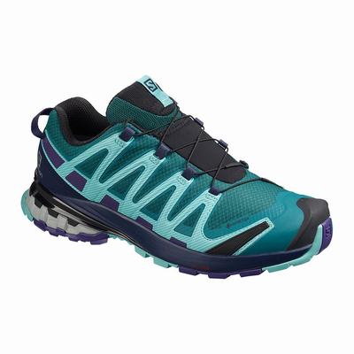 Salomon XA PRO 3D v8 GORE-TEX - Naisten Polkujuoksukengät - Sininen